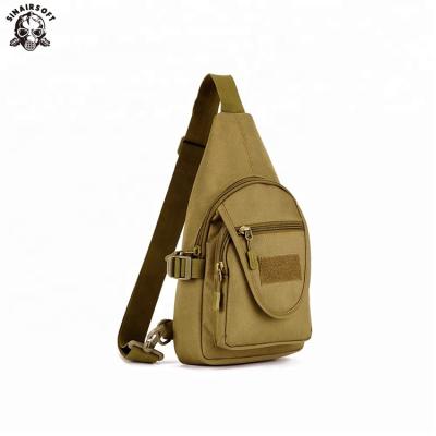 China Outdoor Nylon Climbing Backpack Sports Chest Bag For Men Shoulder Messenger Camping Fishing Tactical Small Bags for sale