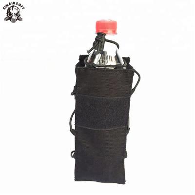 China For Winebottle/Empty/Interohone Plastic Molle Camping Nylon Bottle/Cup Water Bottle Holder Tactical Kettle Bag Carrier Pouch Riser for sale