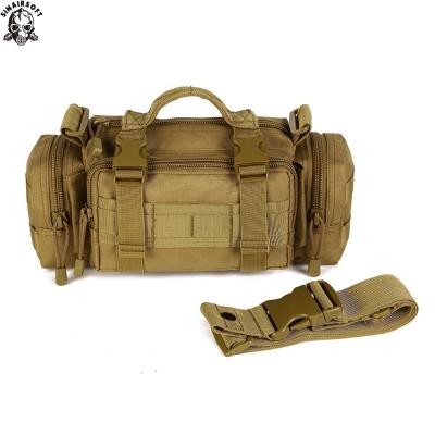 China Outdoor Activities Bag 3 Tactical Messenger Use Outdoor Sports Waist Bag Travel Military Handbag Increasing Waterproof Shoulder Bags for sale