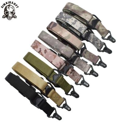 China Tactical Rifle Gun Tactical Hunting Adjustable Slings 2 Point Use 1.25