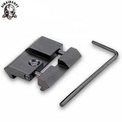 China 11 mm Dovetail to 20 mm Weaver Picatinny Rail Converter Scope Adapter Base Mount SA4459 for sale