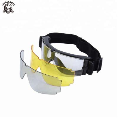 China Sunglasses Sale Guangdong Sports Cycling Rimless Paintball Sunglasses Men 3 Glass Motorcycle Sun Glasses For Jet Ski Airsoft Paintball for sale