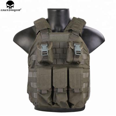 China Made by EMERSONGEAR SPC High Quality facbric Tactical Army Vest Cordura 500D Military Hunting Vest Wargame With Panels Emerson FG Vest for sale