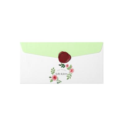 China Design Small Business Envelope New Wrapping Paper Thank You Wedding With Invitation Envelope for sale