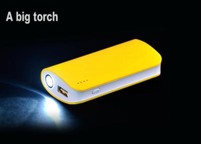 China 18650 Li-ion Lithium Ion Portable Power Bank 4000mah Mobile Charger With LED Light for sale