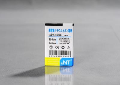 Chine Remplacement de batterie de téléphone portable de Samsung d'ion de lithium avec la protection IC à vendre