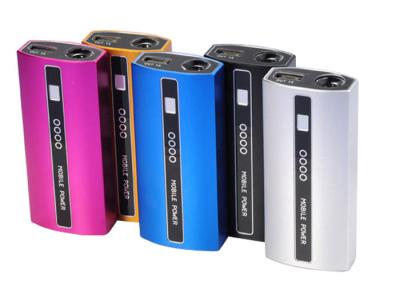 China Cellphone Colorful Mobile Power Bank 5600mAh , External Battery Backup Charger for sale