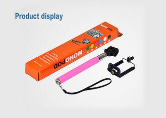 China Telescopic Cordless mobile phone Bluetooth Selfie Stick with Remote Control for sale