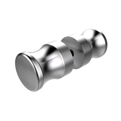 China Waterproof Cubilox 30mm Bathroom Partition Handle ss316 Grade Door Knobs Set for sale