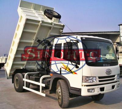 China 10 Ton 2 Axle Light Duty Dump Trucks 170HP Maximum Output 4x2 Drive Wheel for sale