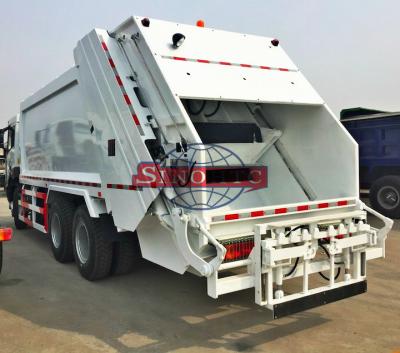 China 18 - 20m3 Garbage truck , FAW compressed garbage truck , 20tons FAW compactor garbage truck for sale