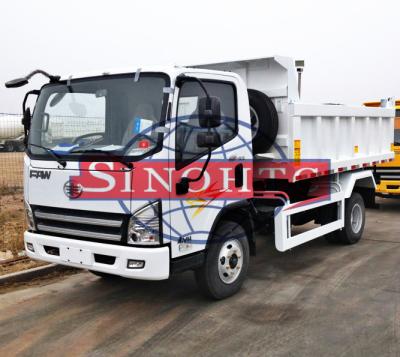 China 5 Tons 6 Wheeler Light Duty Dump Trucks For Construction Material Transport for sale