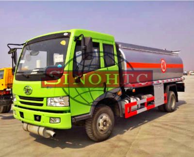 China 6 - 10cbm Brand New Fuel Gasoline Truck 4x2 Driving Type Optional Refuel Device for sale