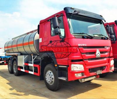 China Light Diesel Oil Tanker Truck 20 - 25 CBM 5000 - 6000 Gallons Volume for sale