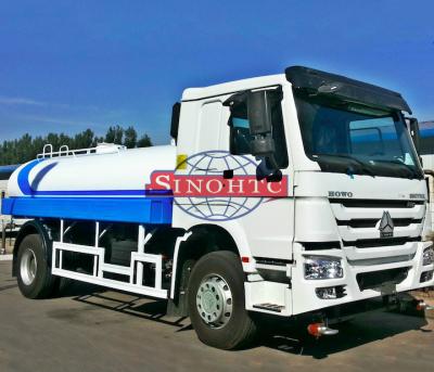 China 3000 Gallon Water Tanker Truck HOWO 4x2 Driving Type Water Sprinkler Truck for sale