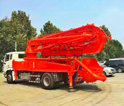 China 4x2 Truck Mounted Concrete Boom Pump High Strength Steel Boom Material for sale