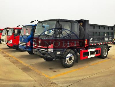 China Light Utility Dump Truck For Myanmar 2 Axles 6 - 8 Tons Loading Capacity for sale