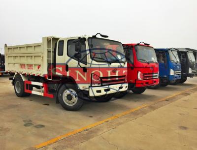 China 5 Cubic Meter 6 Wheel Light Duty Dump Trucks With Auxiliary Transmission 2 Axle for sale