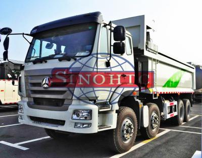 China 40 - 50 Ton Dump Truck Strong MAN Engine 4 Axle 340HP Engine Power for sale