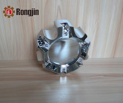 China Replace ABS Plastic 6 Hook Chrome Center Hub Cap Cover for sale