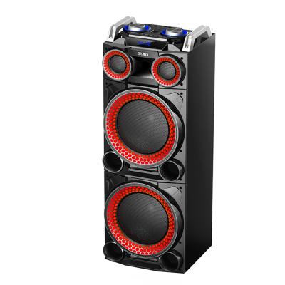 China Yes 10 Inch 100W Big Bass Outdoor Stage Wooden Big Bass Tower Speaker for sale