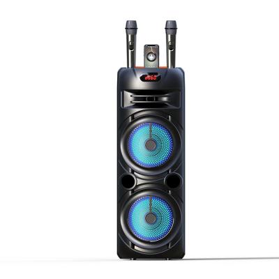 China Yes New Arrival High Performance 8 Inch Party Radio Dual Wheels Outdoor Speaker With Phone Holder for sale