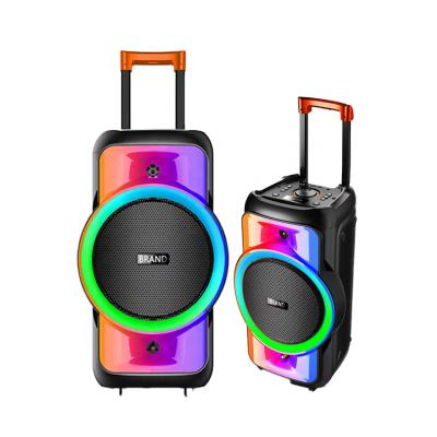 China Yes Blaze 12 Inch 300 Watt Cart Speakers with 7 Different LED 