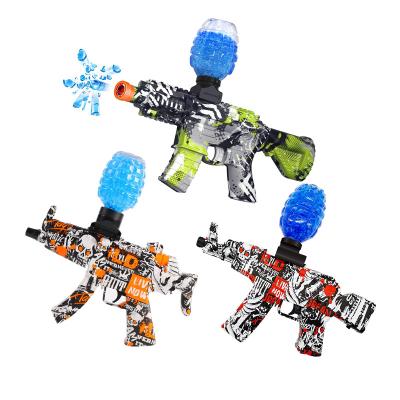 China Electric Toy Gun M416 AK-47 MP5 Gel Blaster Toy Gun 2022 Automatic Gel Blasters Shooting Team Game Pistol Splatter Gel Ball Guns Set With Goggles for sale