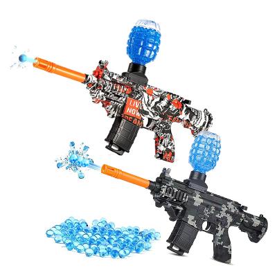 China Funny Summer Game In Action M416 Automatic Electric Splash Ball Guns Play With Ammo Glass Outdoor Activities Water Gel Gun for sale