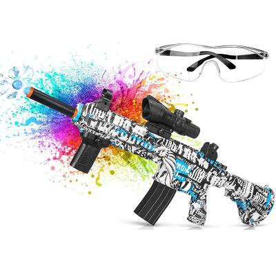 China Funny Summer Game Gel Gun Water Bullet Splash Ball Toy Guns Suitable For Adults M416 Over 18 Years Old For Outdoor Team Activities for sale