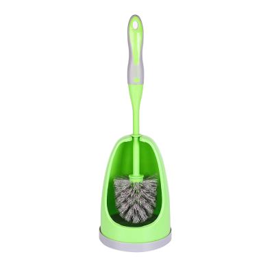 China Sustainable Plastic Brush Cleaning Toilet Brush With Handle Plastic Cleaning Brush for sale