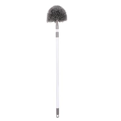 China Sustainable Round Ceiling Cobweb Brush Cleaning withTelescopic Handle for sale