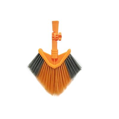 China Sustainable Telescopic Ceiling Broom With Metal Broom Handles Cobweb Broom for sale