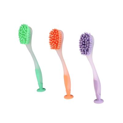 China Sustainable Kitchen Cleaning Plastic Dish Brush for sale