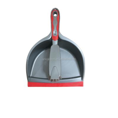 China Eco-friendly mini soft plastic cleaning broom and dustpan for table for sale