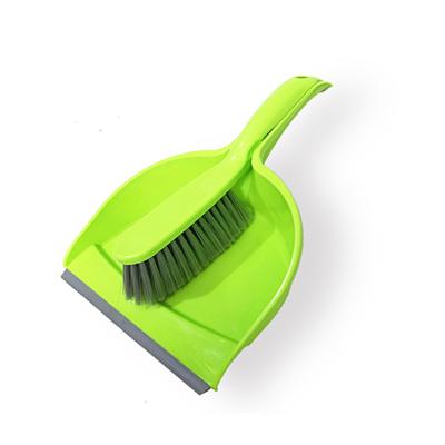 China Eco - Friendly Cleaning Tool Household Plastic Dustpan With Brush Set for sale