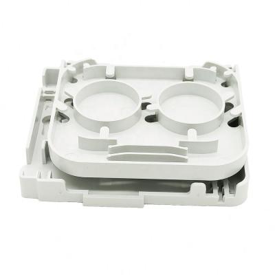 China Single Mode Multi Mode 1 Wall Mount Box FTTH Face Plate Left Fiber Optic Junction Box With SC/APC Pigtails for sale