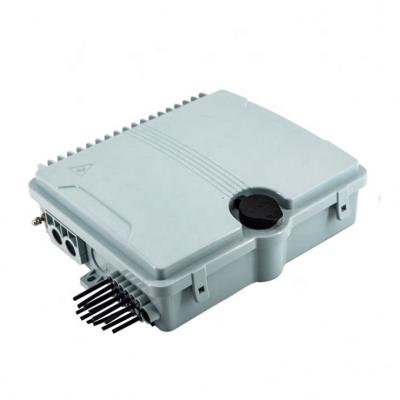 China Plastic FTTH FTTB FTTX Network 12 Ports Wallmount Terminal Box Fiber Optic Termination Box for sale