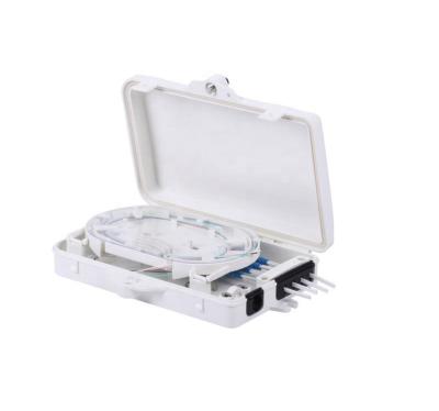 China Outdoor wall mounted or pole mounted mini ftth gpon olt splitter price 4 port gpon olt fiber optic terminal box for sale