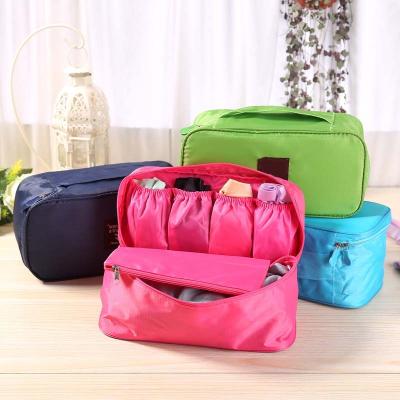 China 2021 Fashion Bra Underwear Bangs Travel Bag Organizer Cosmetic Bag Lingerie Makeup Organizers Storage Bag For Women for sale