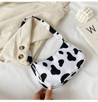 China Fashion Shoulder Bags Women Cross - Body Oxford Cloth Fashion Cow Pattern Lazy Creative Summer Bags Vintage Girl Cross - Body Bags for sale