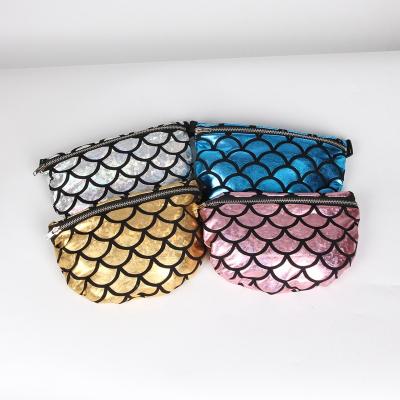 China 2021 Bling Mini Makeup Bag Zip Bag Luxury Waist Waterproof Bags For Women for sale