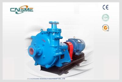 China Metal ZJ Slurry Pump High Pressure Slurry Pump With Interchangeable Spare Parts for sale