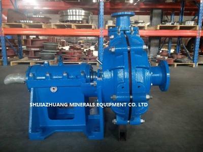 China 80ZJ-A42 Heavy Duty Metal Lined ZJ Slurry Pump Abrasion Resistant Iron Materials for sale