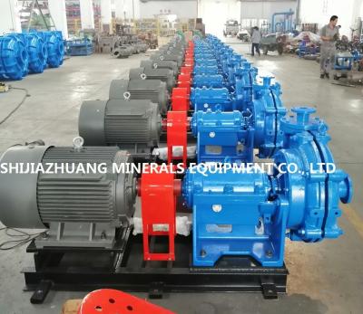 China 50ZJ-A50 Abrasion Resistant Horizontal Centrifugal Slurry Pump White Iron A05 for sale