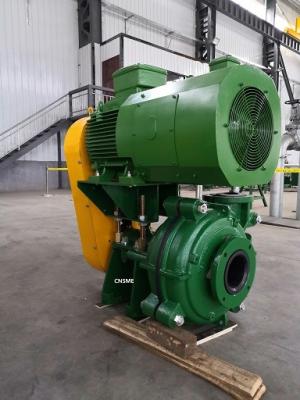 China 6 × 4 SH100D Mining Industry Rubber Lined Slurry Pumps for sale