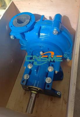 China Horizontal Shaft Lined Centrifugal Slurry Pumps  Rubber 60kw for sale