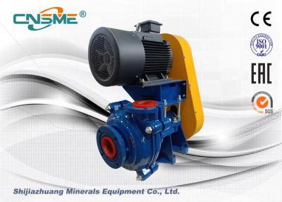 China Wear Resistant Mining Slurry Pump Polyurethane Lined Horizontal for sale