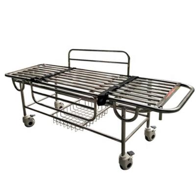 China Flexible Stretcher Hospital Bed Wheeled Emergency Folding Stretcher for sale