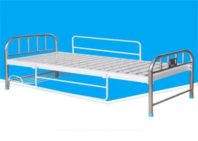 China Metal Full Size Hospital Bed , Epoxy Painted Frame Medicare Hospital Bed for sale